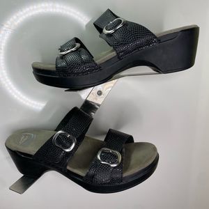 Dansko Stylish Black Women's Sandals